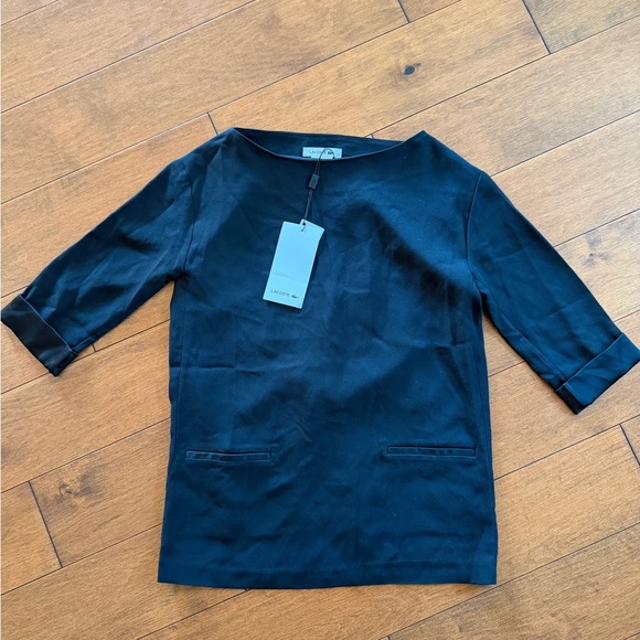 Lacoste Black Women's Blouse NWT - Picture 7 of 7